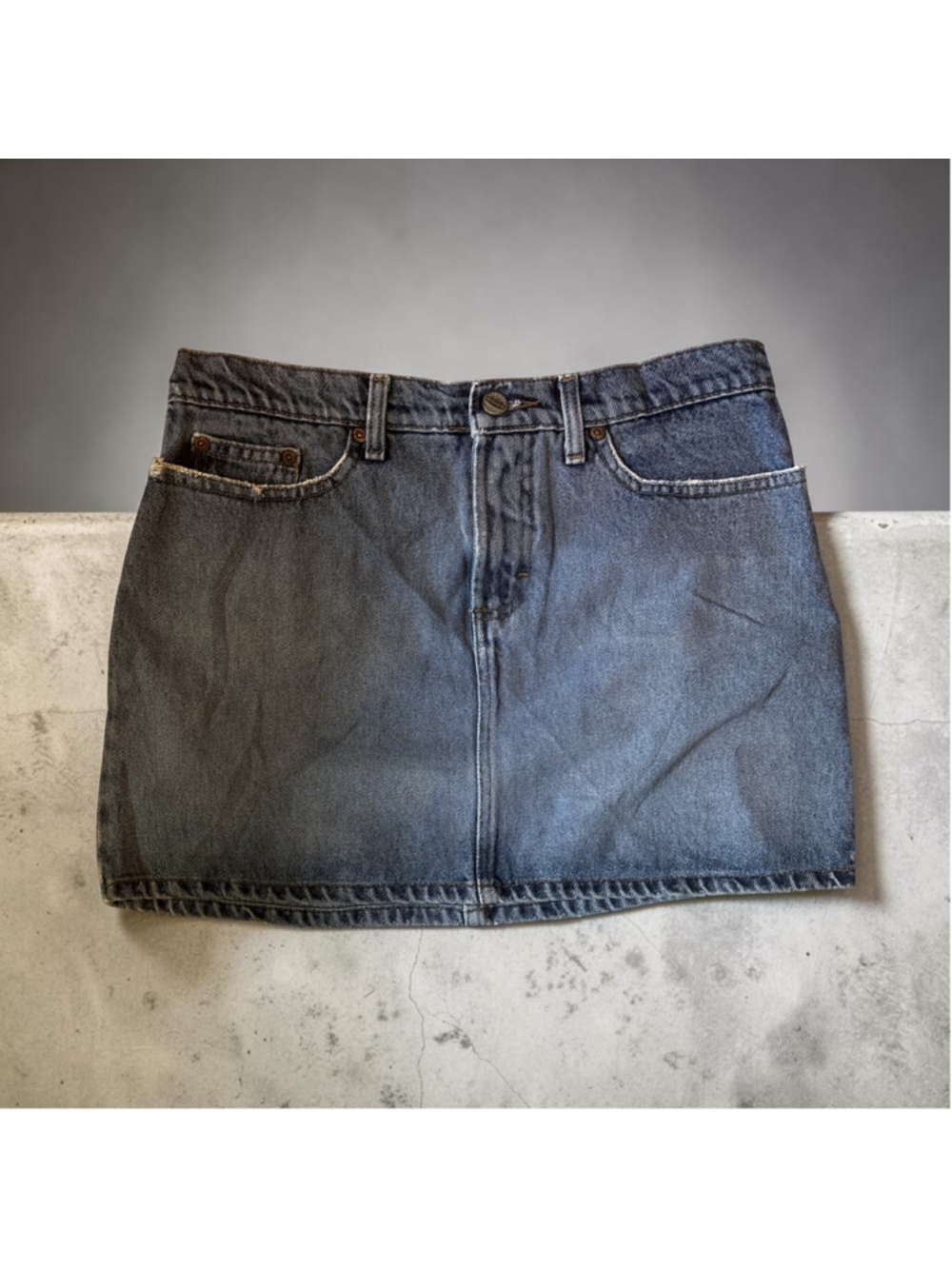 Vintage Todd Oldham Jeans Mini Skirt - Size 7